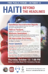 Poster - Haiti Forum
